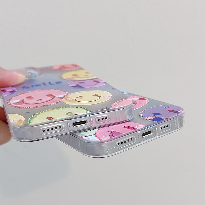 Чехол для телефона Smile для Redmi 13C 14C Redmi Note 13 Pro IPhone 16 Tecno Honor X8 Samsung S23 FE S25 Ultra A35 A54 A53 Realme C53 C67 Reno 12 Cover