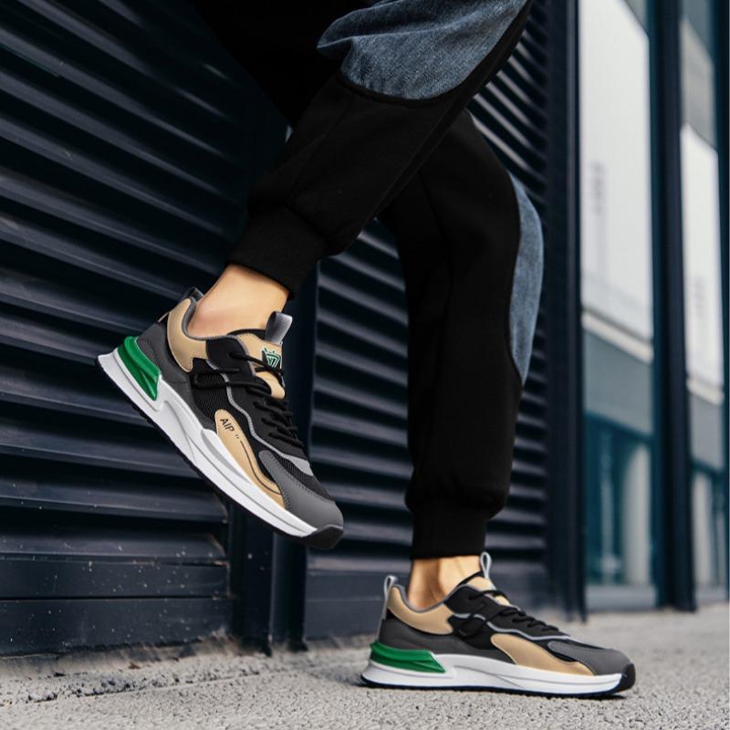 Fashion Innovate Men's Shoes Summer Mesh Breathbale Casual Sneakers Tennis Shoe Outdoor Anti-slip Damping Running Shoes  Sale