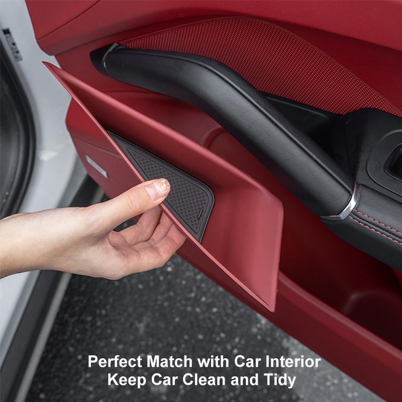 Для Porsche Cayenne Macan ящик для хранения ручек дверей автомобиля передняя задняя дверь органайзер ключи держатель телефона аксессуары для салона автомобиля с левым рулем