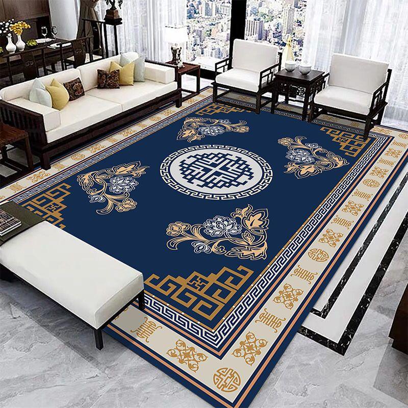 New Chinese Living Room Carpet Carpet Large Area Full Floor Mat Entrance Door Carpet Bedroom Bedside Carpet