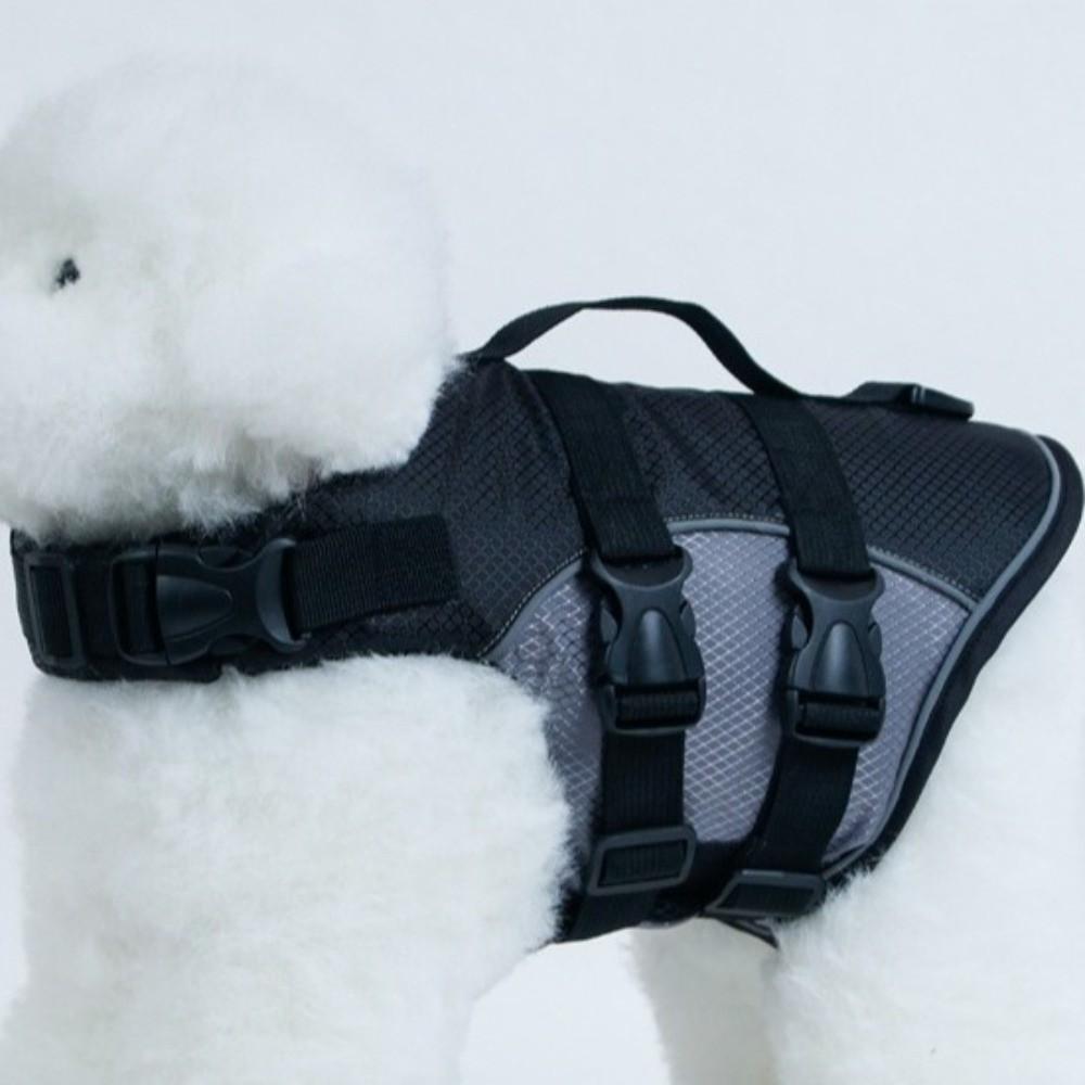 Adjustable Pet Safety Vest Enhanced Buoyancy Dog Swimming Suit  Outdoor Activities