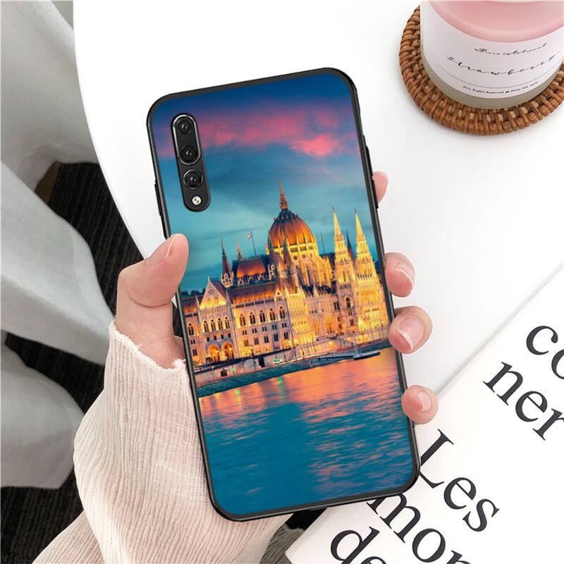 YNDFCNB Italy Venice Landscape Phone Case for Huawei P30 40 20 10 8 9 Lite Pro Plus Psmart2019