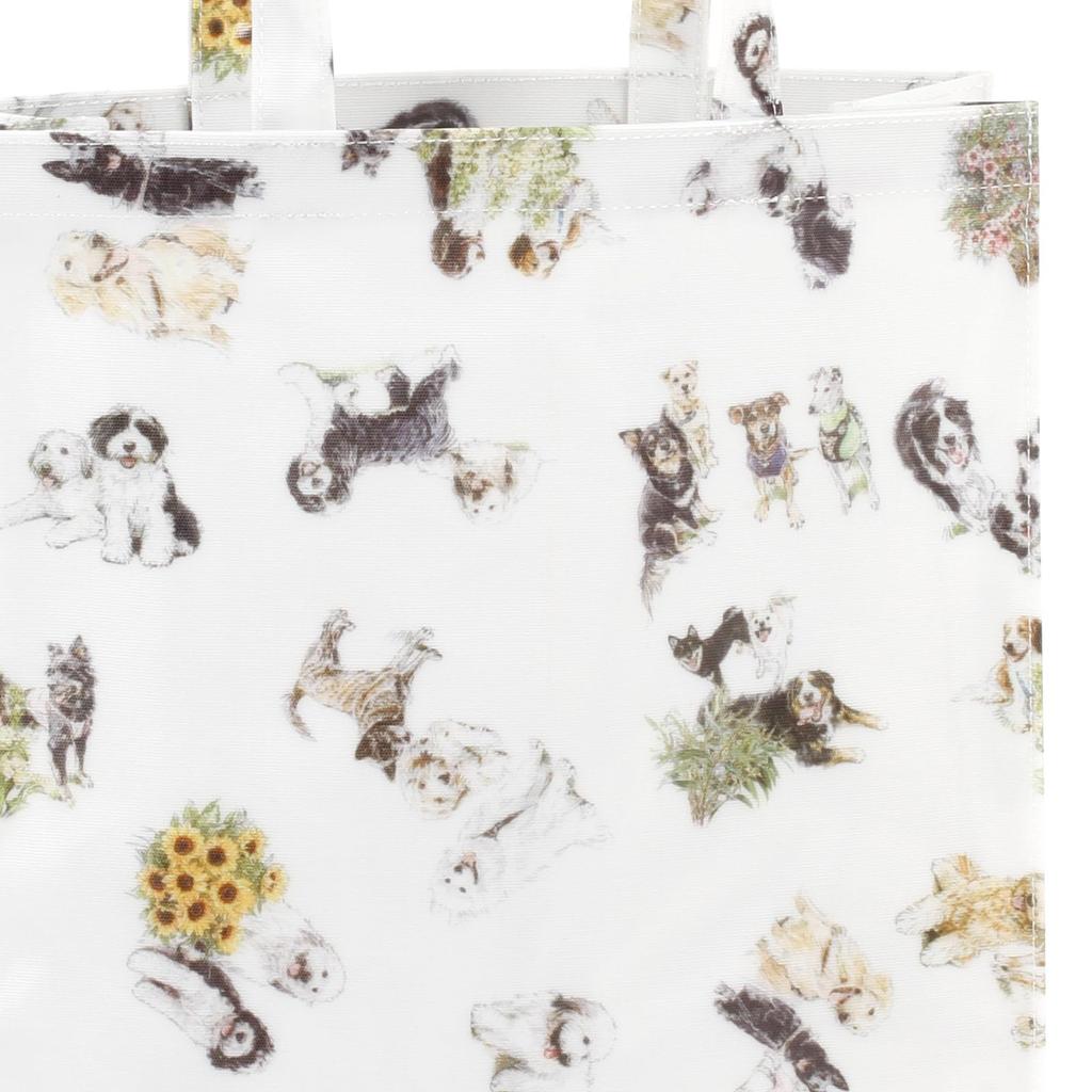 Сумка для покупок с оригинальным узором календаря 2025 года, формат А4, совместимый размер DH0363, цвет слоновой кости 91911 [Kitamura], женская [белая]