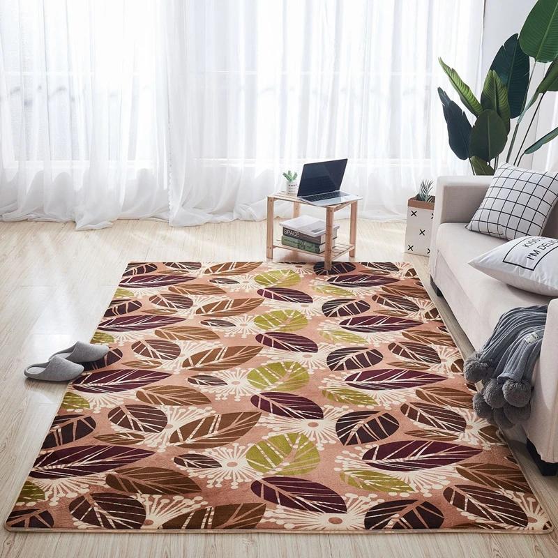 200x300cm Modern Solid Short Plush Carpet for Living Room Sofa Area Kids Bedroom Game Mat Balcony Coral Fleece Rug