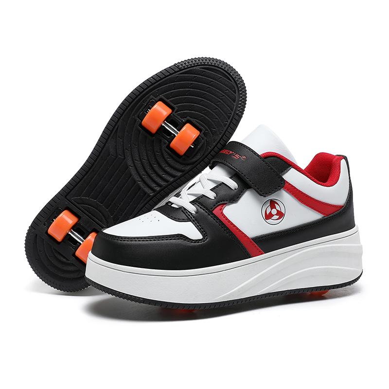 Четырехколесные спортивные роликовые коньки для мальчиков и девочек, можно снять студенческую обувь для скейтбординга, спортивную обувь