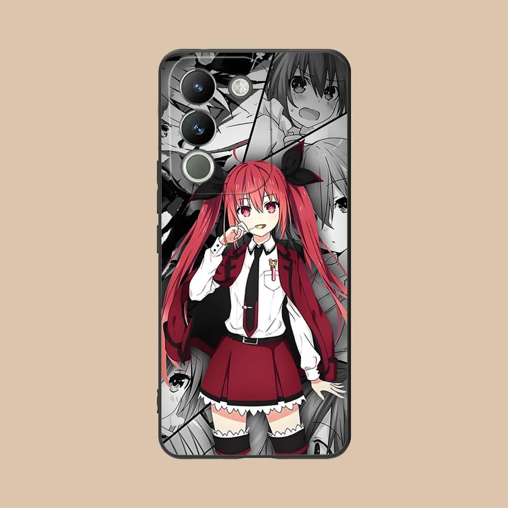 Чехол для мобильного телефона из ТПУ Date a Live Котори Ицука для VIVO V60 V50 V40 V30 V29 V27 V25 V23 Pro Lite 5G Цветной печатный чехол