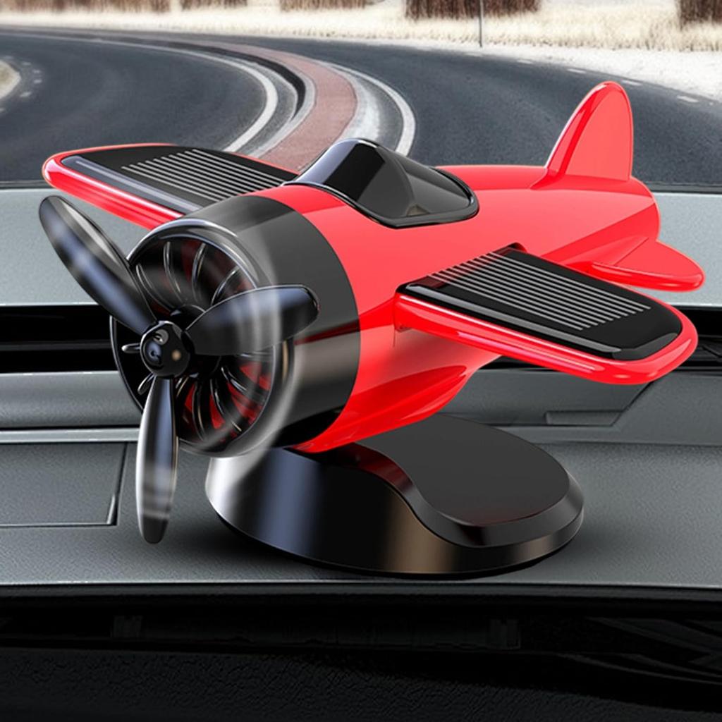 Dgayaeic Solar Powered Car Decor | Dashboard Decor | Spinning, Drifting, Fans Collectors Item for Men and Women Driver