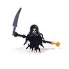 Assembling Dolls Small Particles Cemetery Building Block Halloween Skeleton Ghost Grim Reaper Scene Toy