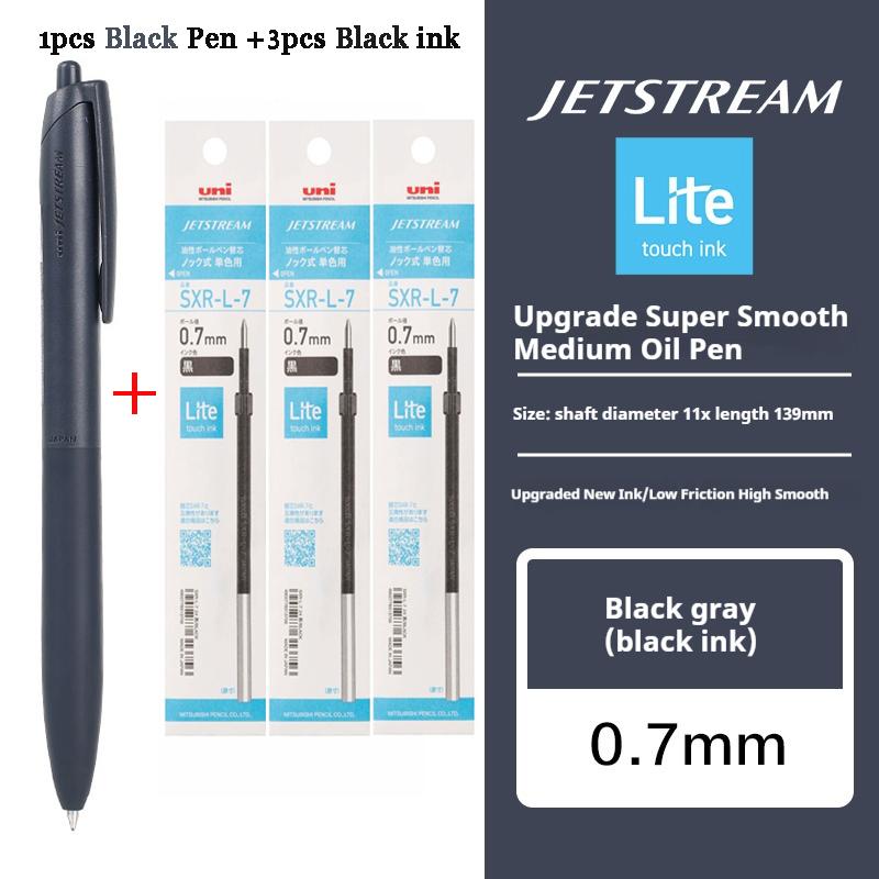 Гелевая ручка uni Jetstream Lite SXN-LS Snoopy Limited Edition, 0,5/0,7 мм, Ультрагладкие чернила низкой вязкости, Для школы и офиса