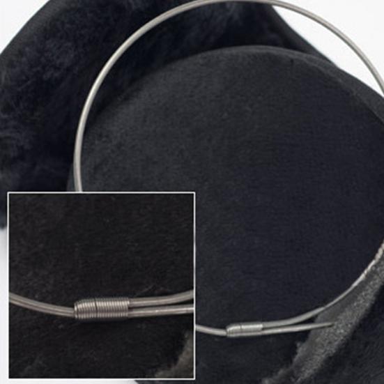 Унисекс зимние наушники толстые плюшевые защитные наушники ветрозащитный противоскользящий для поездок на работу на открытом воздухе катание на лыжах декоративные наушники