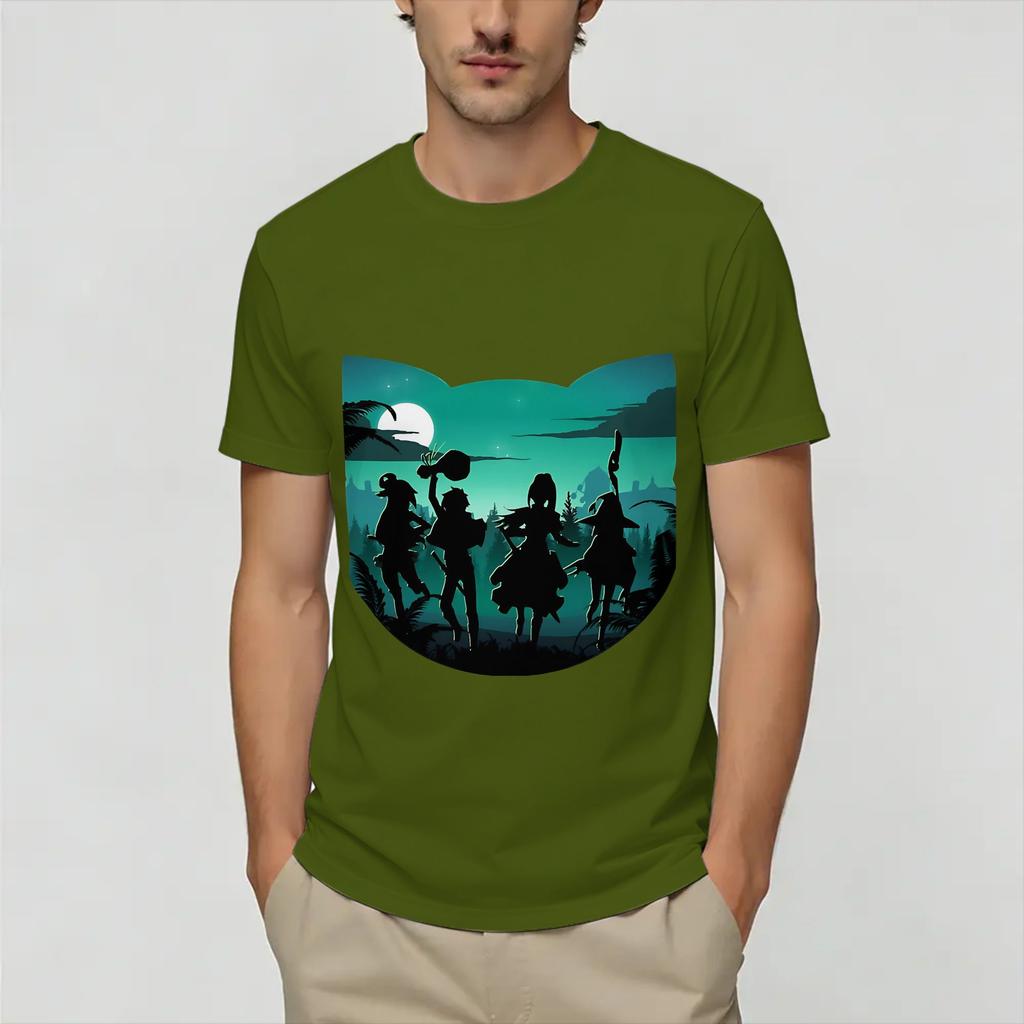 Crazy Megumin KonoSuba TShirt for Unisex O Neck Pure Cotton T Shirt Short Sleeve Tee Shirt Gift Idea Tops