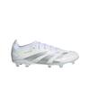Predator 24 Pro Firm Ground Cleats Cloud White Silver Metallic
