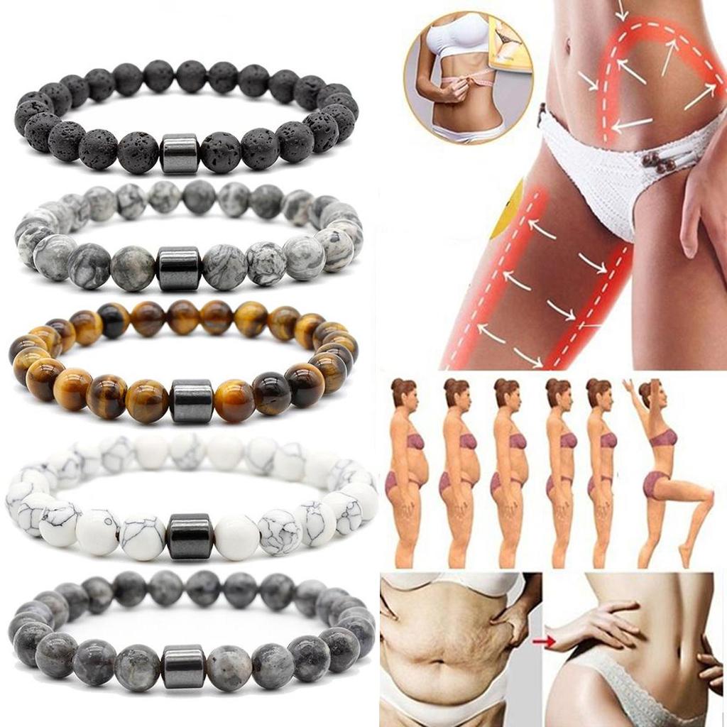 Модный браслет, микромагнитный браслет, браслет из натурального камня, женский браслет с магнитной терапией, ювелирные изделия