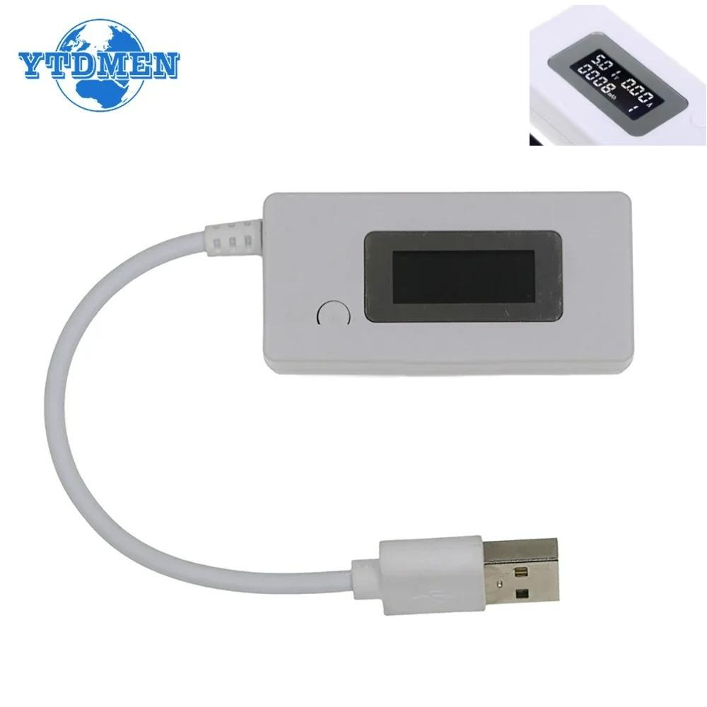 ЖК-цифровой Micro USB зарядное устройство Емкость аккумулятора Напряжение Ток Тестер Метр Детектор