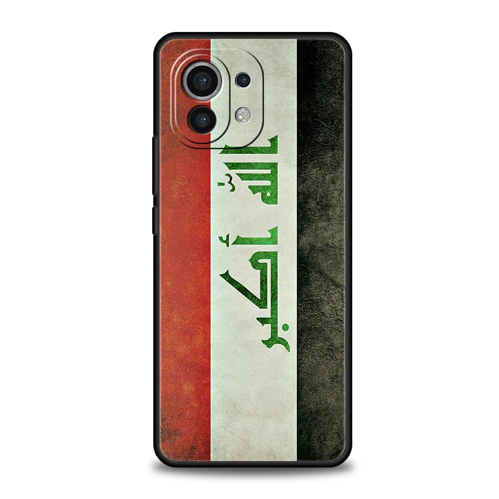 Чехол для телефона для Xiaomi Mi 14 13 12 11 Lite 13T 12T 11x 11T 10T Pro 9T Note 10 Lite Мягкий силикон Черный чехол Флаг Курдистана