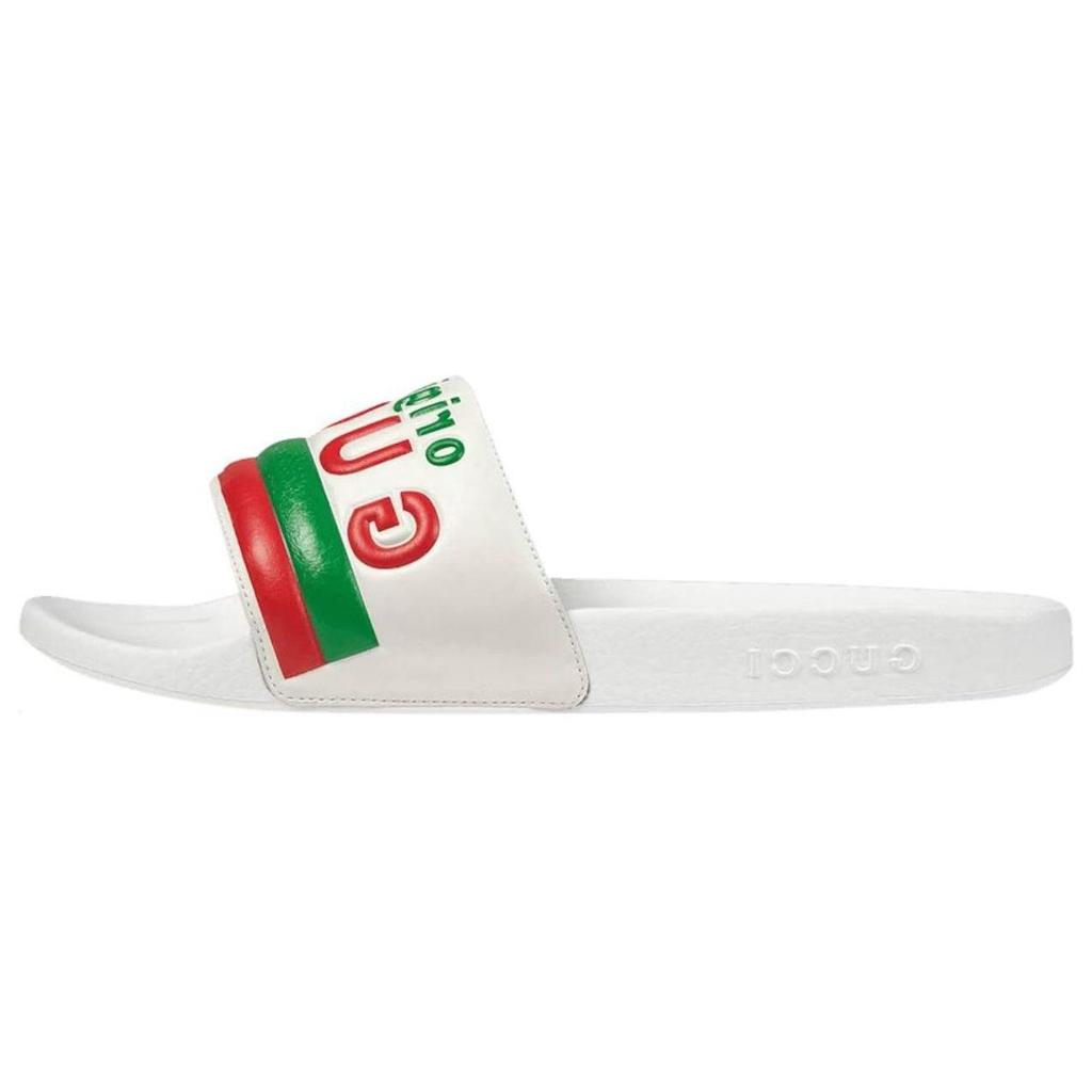Gucci 'Оригинальные шлепанцы Gucci - Белые' 630606 DIR00 9014