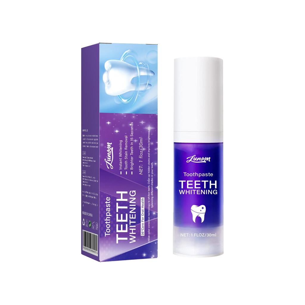 Toothpaste For Deep Cleaning, Teeth Care, Brightening, Warming, And Protecting Gums, Refreshing Breath, And Removing Odors 30ml