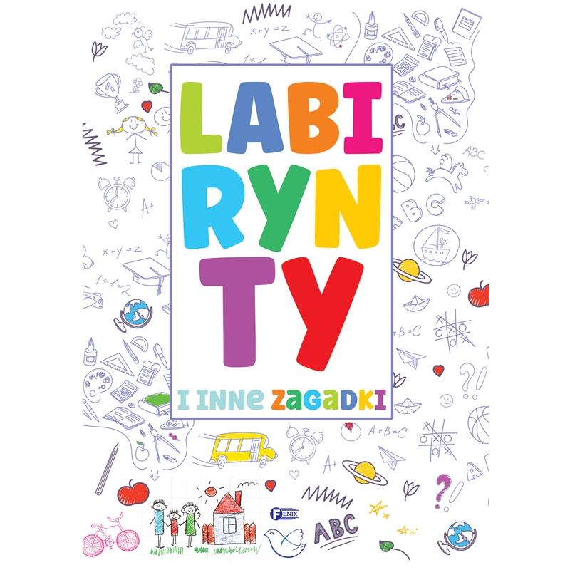 Labirynty I Inne Zagadki Dla Dzieci Książka Z Łamigłówkami Zadaniami