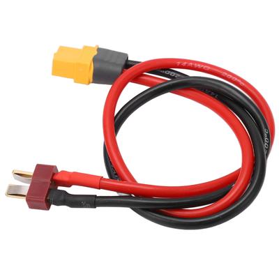 Кабель-переходник XT60 гнездо на T-разъем штекер 14AWG RC адаптер для радиоуправляемой машины дрона