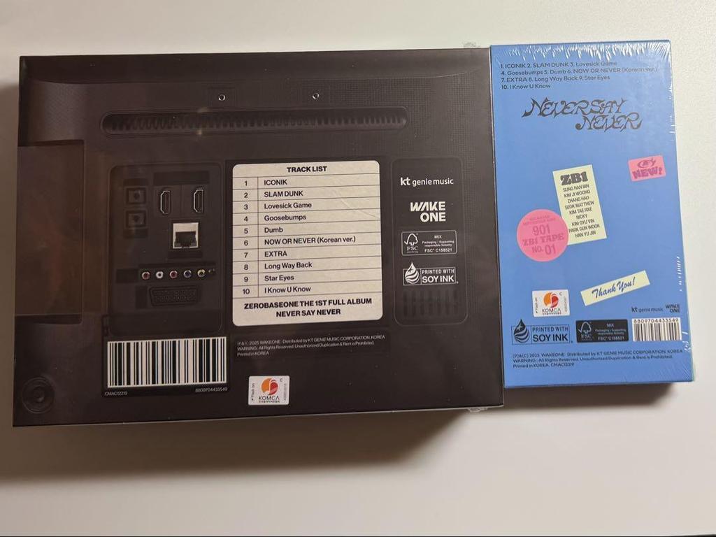 [USED] ZEROBASEONE 1st Regular Album ICONIC 2 Editions