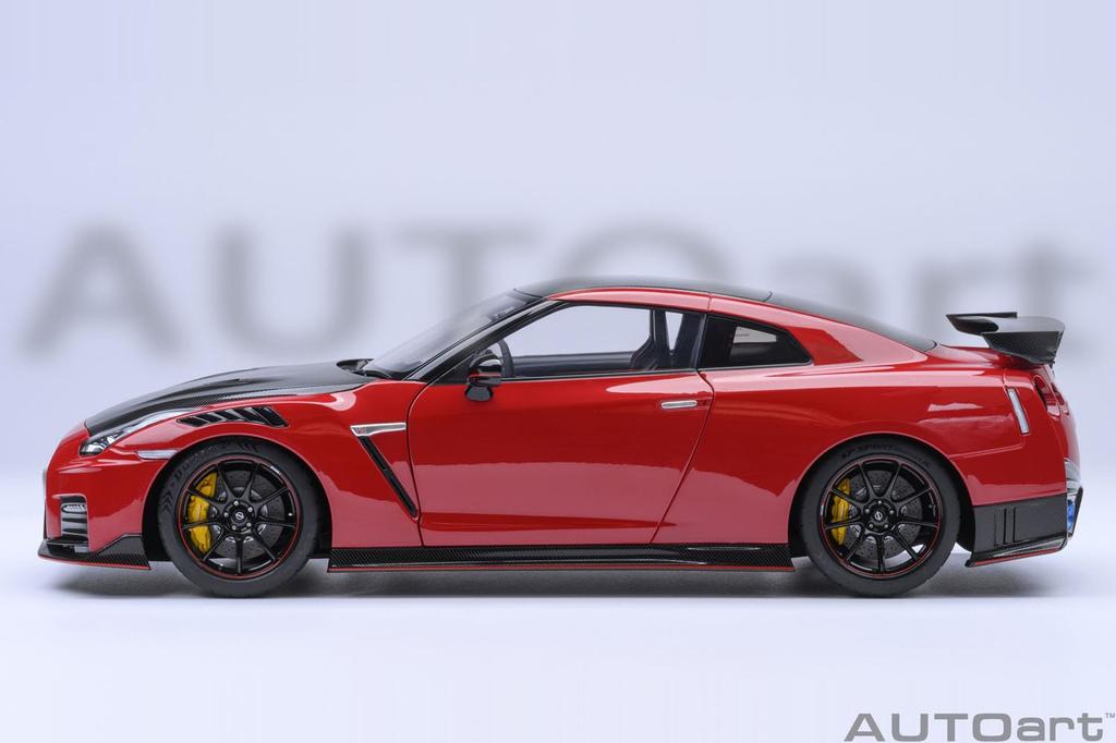 AUTOart Nissan Nismo Special Edition Яркий красный готовый продукт 1/18 GT-R (Р35)