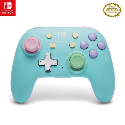 Лицензированный беспроводной контроллер PowerA Nano Enhanced для Nintendo Switch Spring Меньше стандартного [Продукт Nintendo] - Dream, Размер, 2-летняя гарантия,