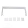 Acrylic Paper Towel Holder Under Cabinet Self Adhesive Paper Towel Rack Kitchen Roll Dispenser For