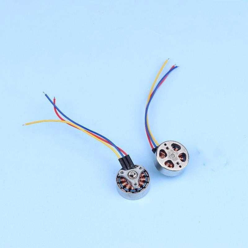 1S-2S 7.4V 15000Kv Крошечный 14мм 3-фазный Бесколлекторный Двигатель Высокоскоростной Двигатель 1.5мм Вал Для RC Дрона Вентилятор Радиатор Двигатель