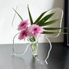 Glass Christmas Ornament Transparent Acrylic Butterfly Frame Vase Transparent Acrylic Butterfly Vase Garden Figurines Solar
