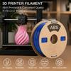 Прочный и износостойкий филамент для 3D-принтера ABS 1,75 мм, Высокоточный ударопрочный филамент для DIY-моделей, для большинства FDM-принтеров, Промышленный класс