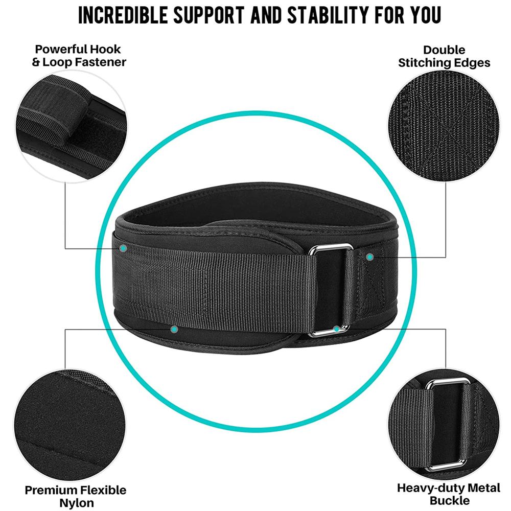 Fitness Weight Lifting Belt for Men ,Women Gym Belts for Weightlifting,Powerlifting,Strength Training,Squat or Deadlift