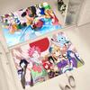 Коврик для пола из аниме FAIRY TAIL, подходит для гостиной, кухни, ванной комнаты, нескользящий коврик, бытовой коврик для ног