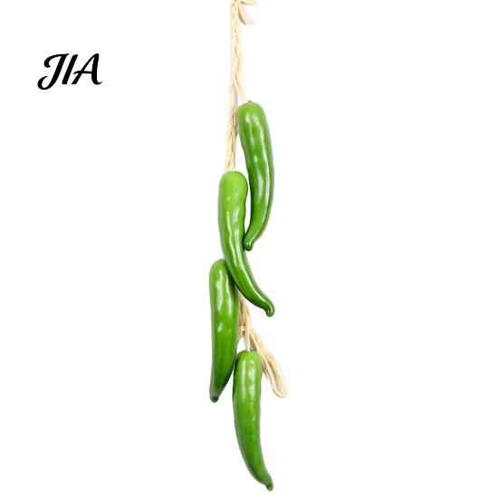 Simulation Foam Vegetable Props Artificial Hanging Vegetables String, Pendants, Farmhouse Kitchen Wall Decorative Garlands for Home Decor, Realistic