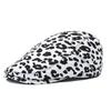 Retro Floral Artist Painter Hat Adjustable Ivy Flat Cap Vintage Peaked cap  Men Women