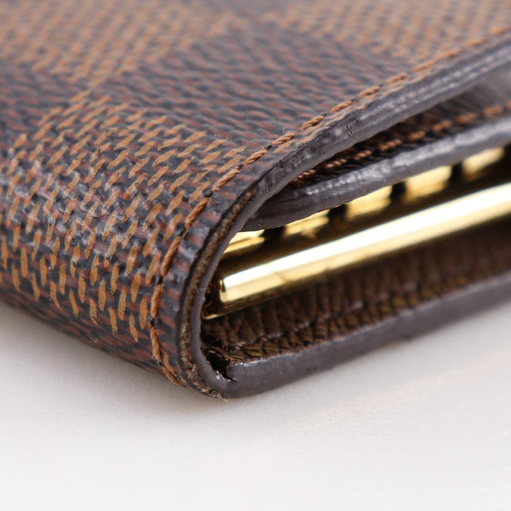 LOUIS VUITTON Multicles4 Key Holder N62631 4 hooks Brown Damier canvas unisex Used