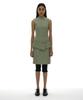 Partimento Woman Minimal Belted Dress_Light Khaki