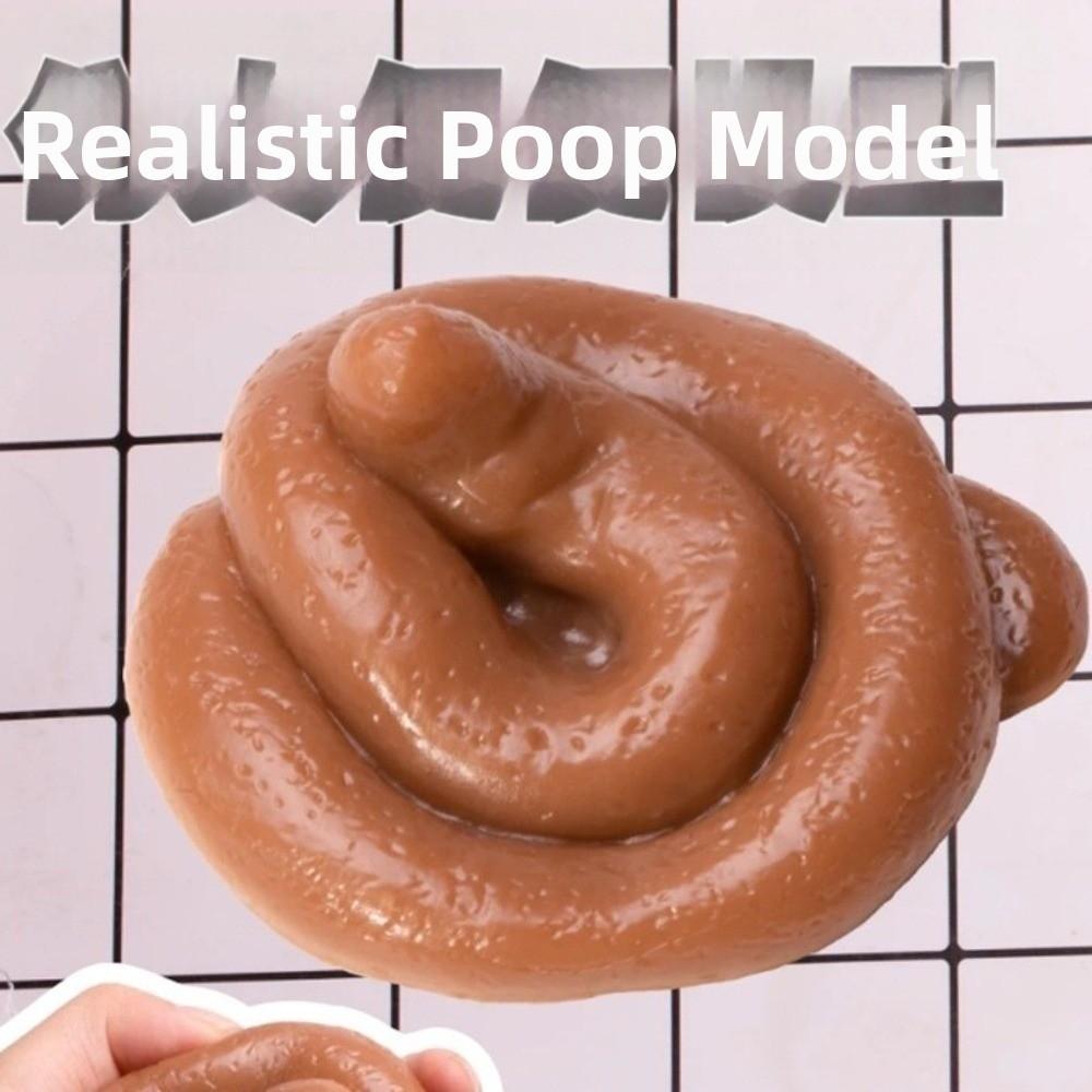 Anxiety Relief Realistic Shit Squishy Toy Soft Prank Toys Fake Poop Squeeze Toys Children's Gifts