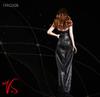 VSTOYS 19XG52 Beautiful Woman Evening Cabaret Dress and High Heel Shoes Set and Body Not for Scale Action Compatible with TBLeague and Other Figure