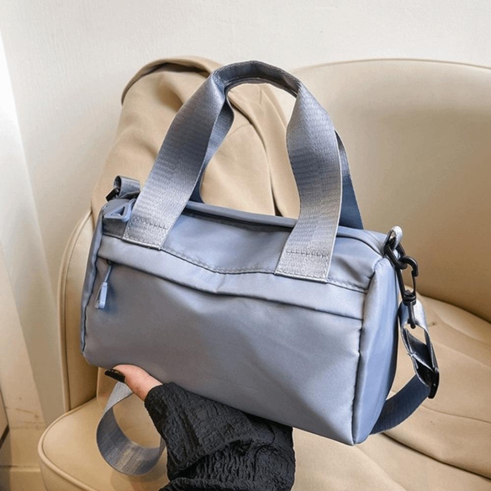 Korea Style Adjustable Strap Nyl Crossbody Bag Large Capacity Multi Pocket Small Gym Bags Canvas Waterproof Tote Bag Travel