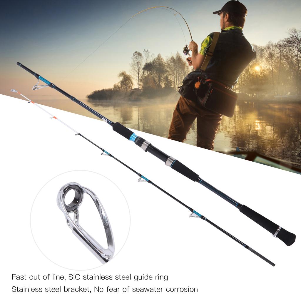   Sea Offshore Gen al Carbon Fishing Rod Luminous   Rod AntiEntanglement(1.65m 5.4ft )
