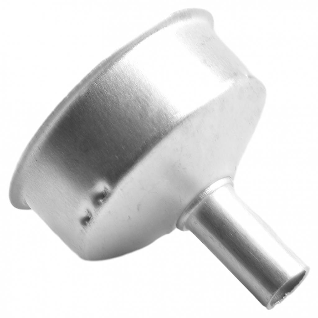Stylish Aluminium Moka Funnel Filter Replacement for Moka Percolators 1 12 Cups