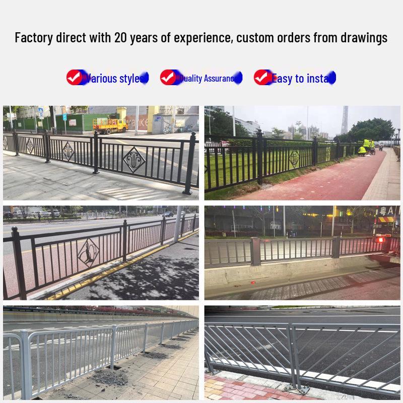 Golden Lotus Guardrail: Municipal and Road Traffic Safety Barrier