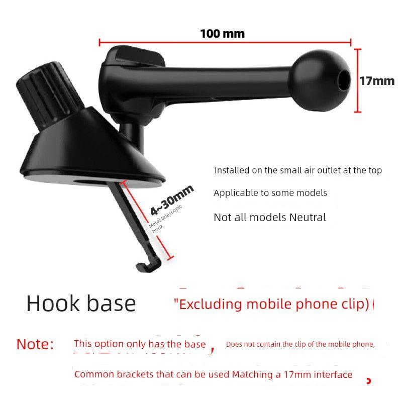 Suitable for Xiaopeng X9 Car Phone Holder Support Frame Upper Left Corner Side Window Air Conditioning Outlet Navigation Phone Holder