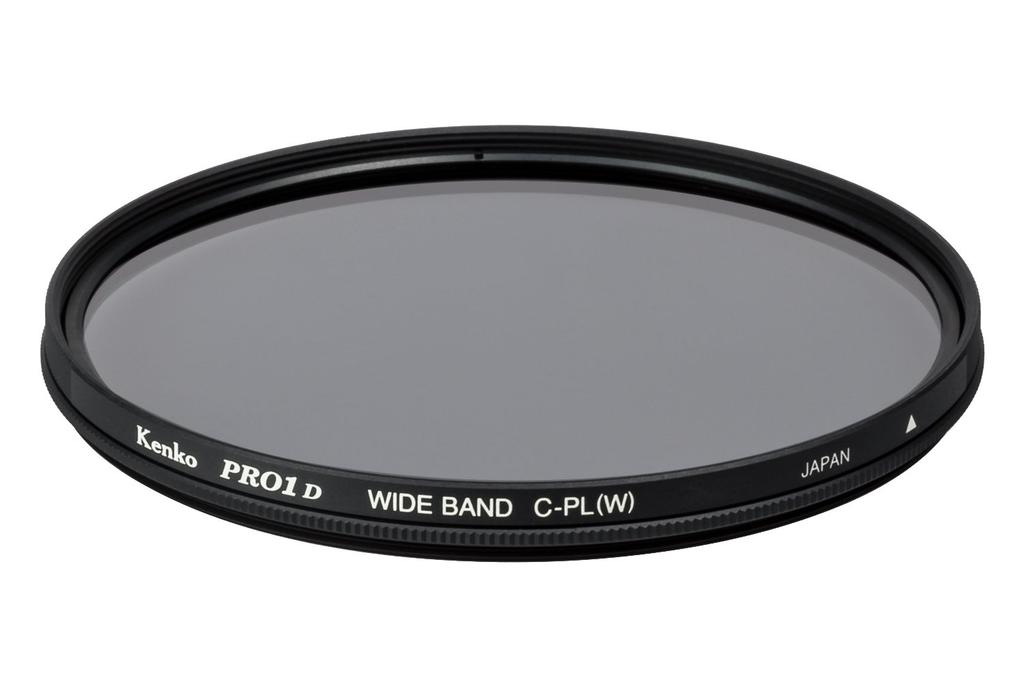 Kenko Camera Filter PRO1D WIDE BAND Circular PL 82mm for Increasing Contrast and Removing Reflections 512821 (W)