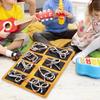 8Pcs/Set Metal Wire Puzzle Montessori Educational Carbon Steel IQ Mind Brain Teaser Stress Reliever Toys for Children
