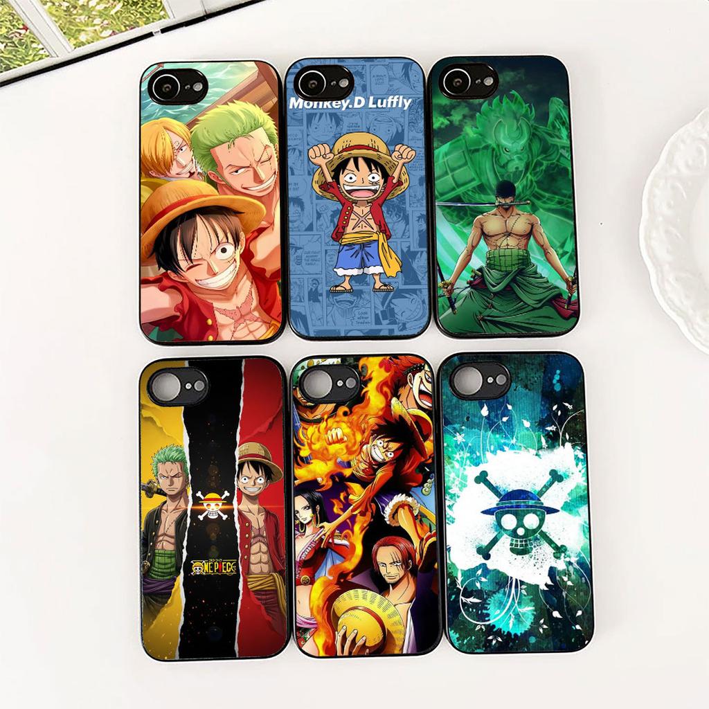 for Apple iPhone 16 14 15 Plus 11 Pro Max 16E ProMax + 16Plus 15+ 14+ Phone Cover Soft Case Ace One Pieces Luffy Roronoa Zoro