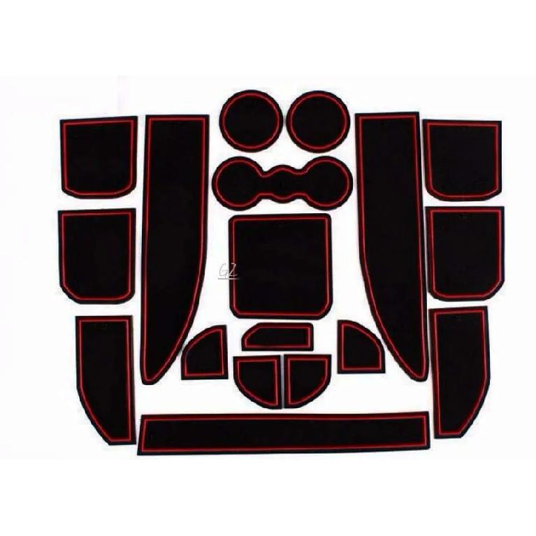 Накладка для внутренних ворот, противоскользящая накладка для чашки, аксессуар для украшения интерьера, чехол для стайлинга автомобиля для Land Rover Discovery 4 с логотипом