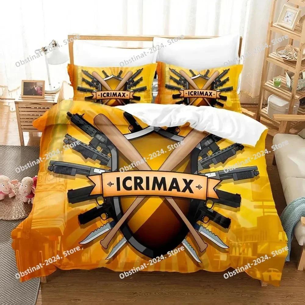 3D Печать iCrimax Печатный Комплект Постельного Белья Пододеяльник Наволочка Комплект Постельного Белья Простыня Постельное Белье Чехол на Одеяло Размер Full Queen King