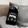Чехол для телефона Pantera Ritual Metal Band для Iphone 17 Air 16 15 14 12 11 13 Pro Max Mini X Xr Xs Puls Черная Стеклянная Крышка