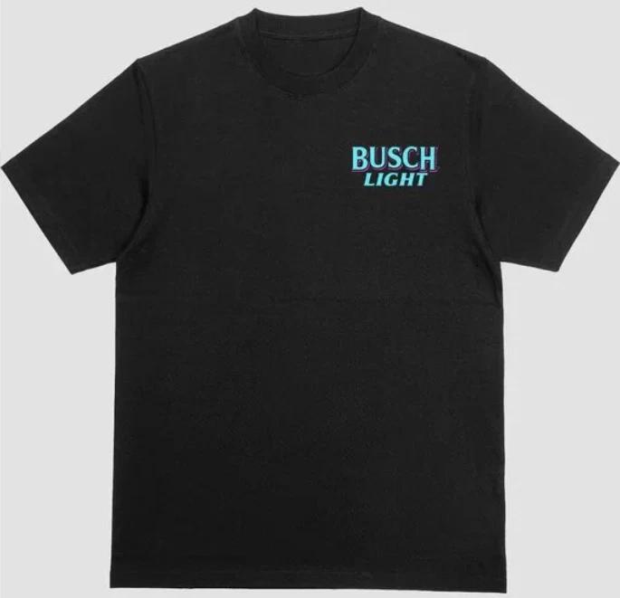 Черная футболка с коротким рукавом Busch Light Hunting